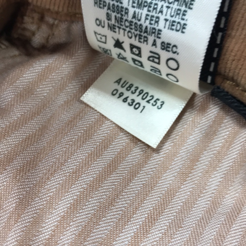7 For All Mankind Alexa High Waist Crop Wide Leg Corduroy Pants - Picture 8 of 12